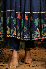 Kainaat Anarkali With Koti Set of 2 - Baise Gaba