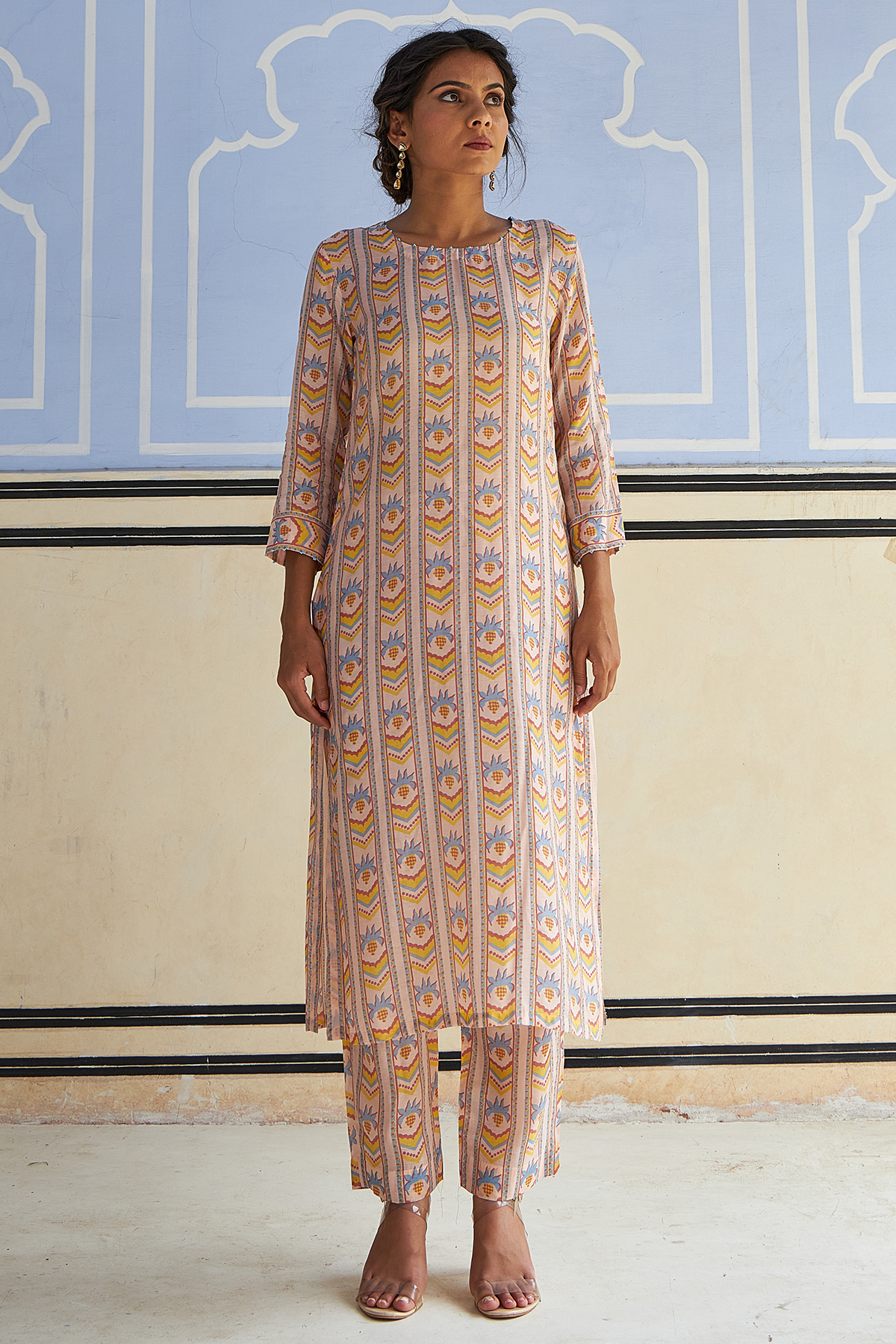 Lehza Kurta Set Of 2 - Baise Gaba