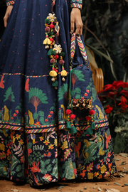 Maahnoor Lehenga Set of 3 - Baise Gaba
