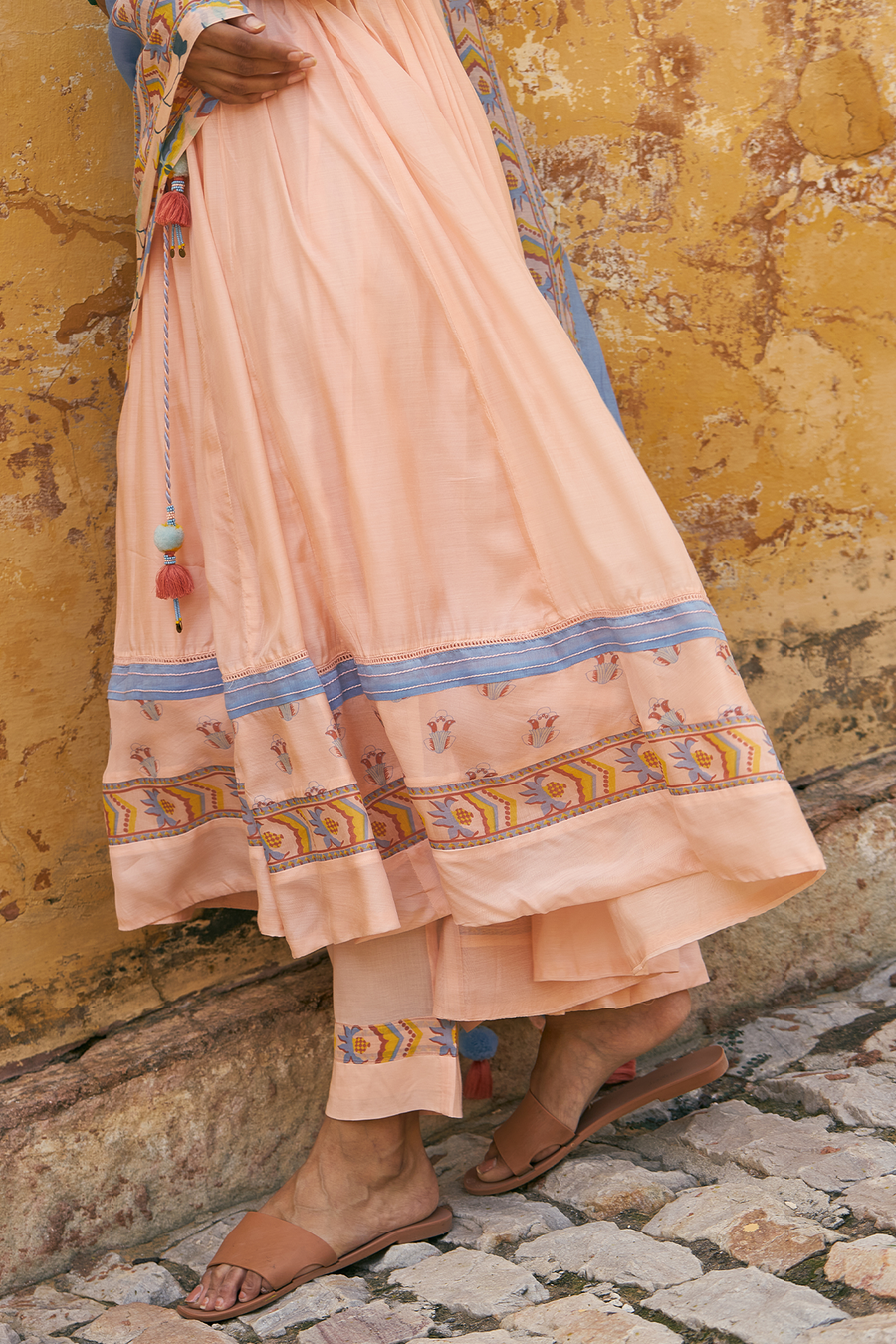 Mann Mohini Anarkali with Koti set of 2 - Baise Gaba