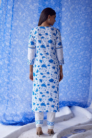 Megh Straight Suit Set Of 3 - Baise Gaba