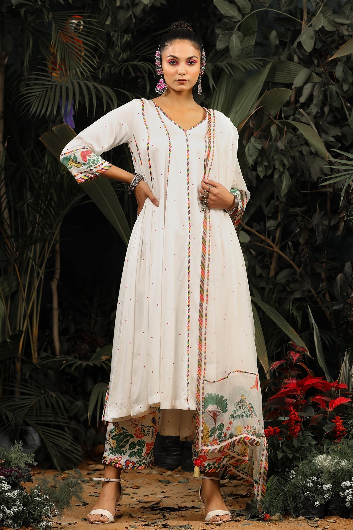 Mehr Anarkali Kurta - Baise Gaba