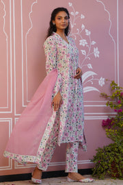 Mellow Kurta Set Of 3 - Baise Gaba