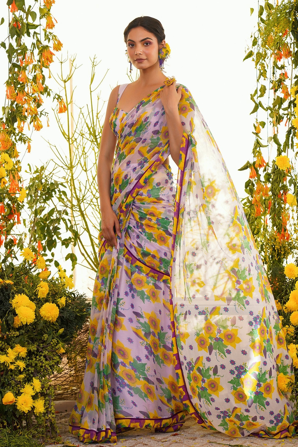 Muqaddas Saree - Baise Gaba