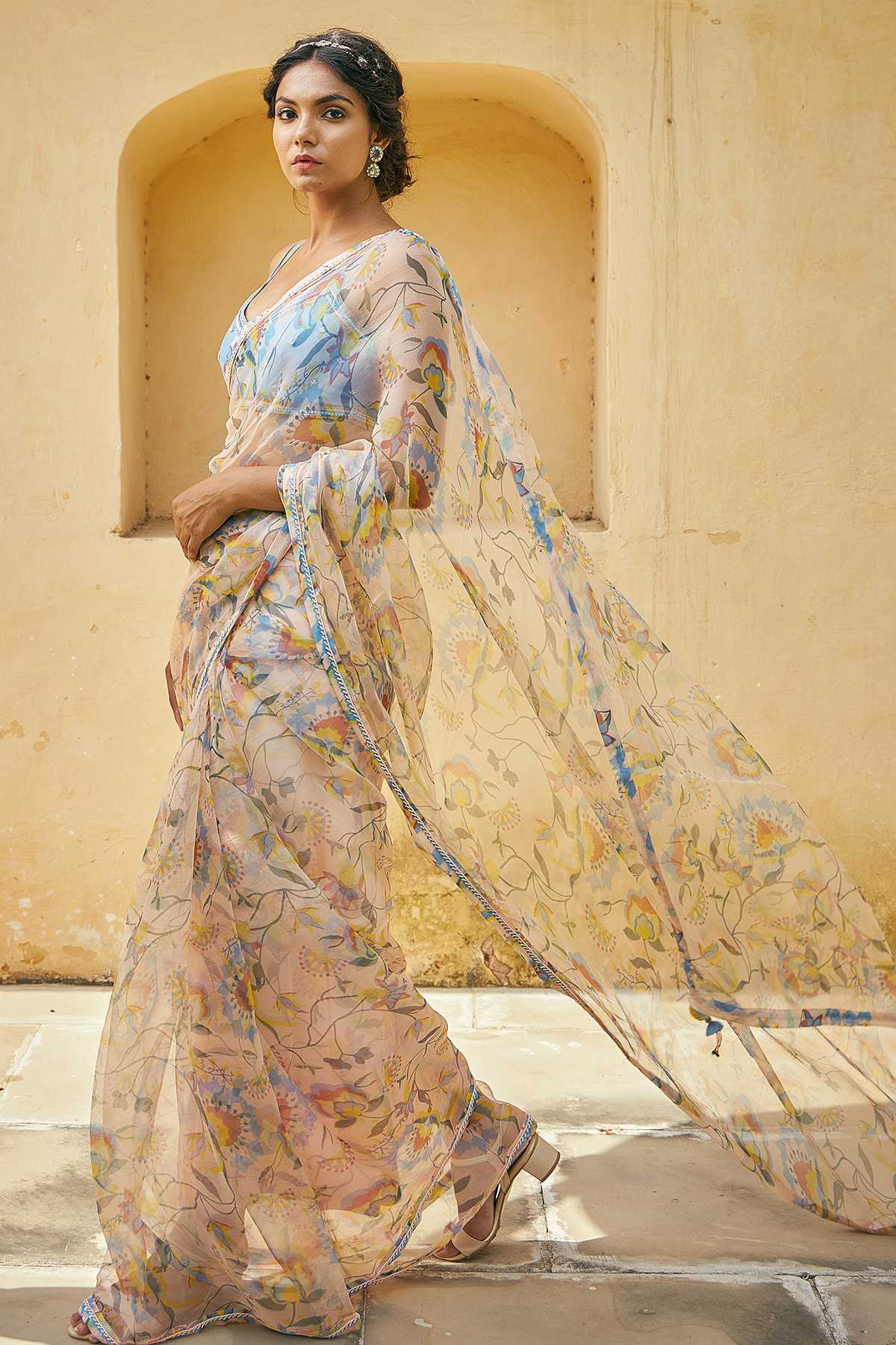 Noor Saree - Baise Gaba