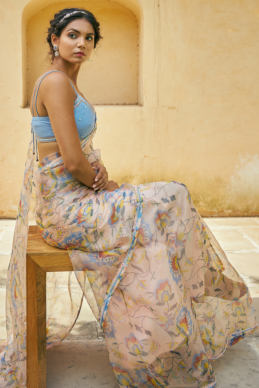 Noor Saree - Baise Gaba