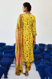 Piitah Kurta Set Of 3 - Baise Gaba