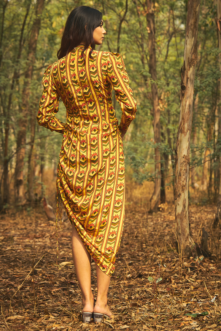 Prickly Sidestring Dress - Baise Gaba