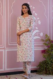 Roseate Kurta - Baise Gaba