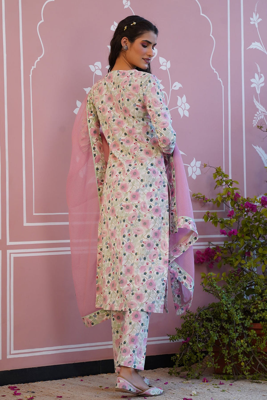 Roseate Kurta - Baise Gaba