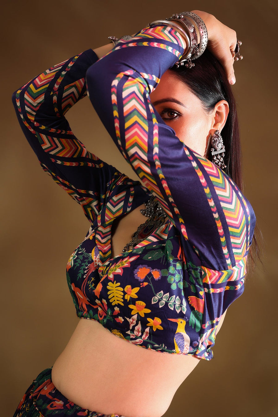 Saanjh Blouse - Baise Gaba