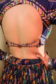 Saanjh Blouse - Baise Gaba