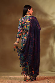 Saba Kurta Set Of 3 - Baise Gaba