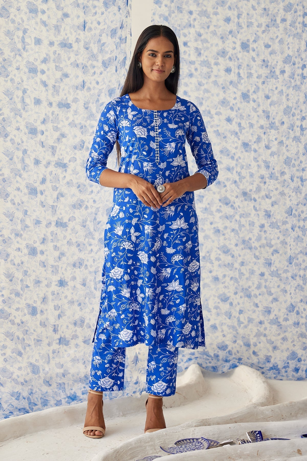 Sindhu Straight Kurta - Baise Gaba