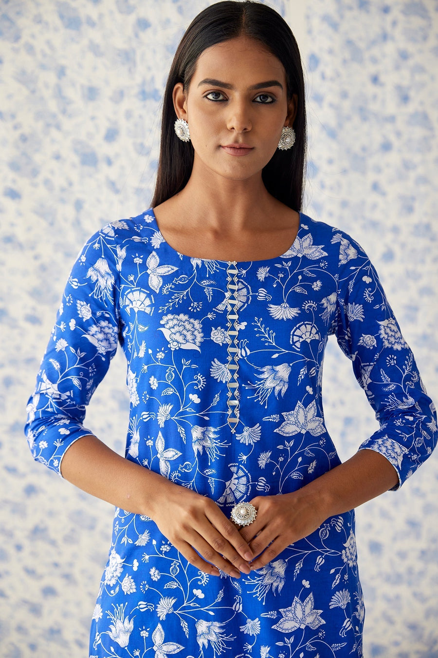 Sindhu Straight Kurta - Baise Gaba