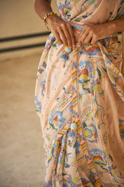 Suhani Chanderi Saree - Baise Gaba