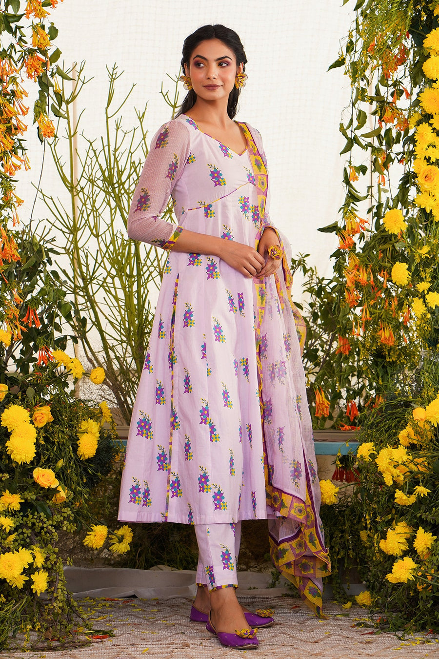 Sukoon Kurta Set Of 2 - Baise Gaba
