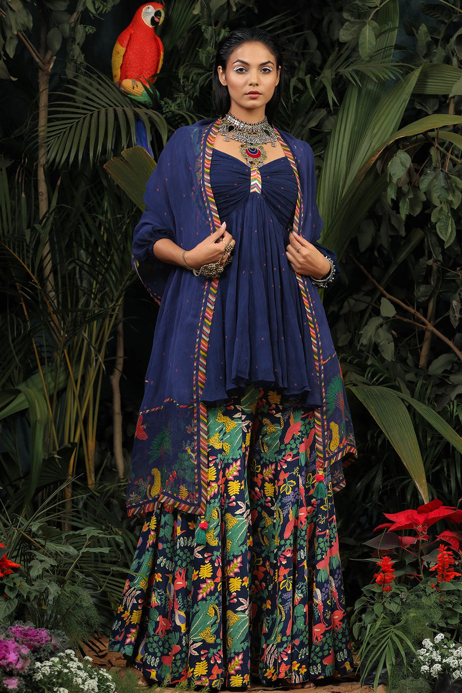 Tara Gharara Set Of 2 - Baise Gaba