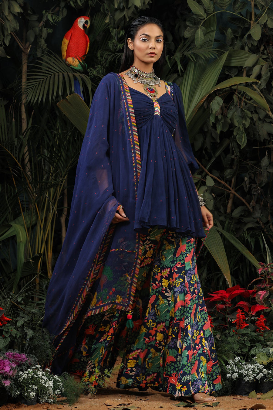Tara Gharara Set Of 2 - Baise Gaba