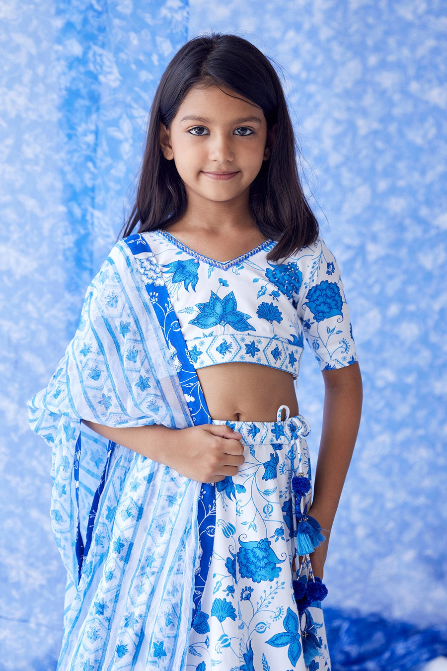 Ulfaat Lehenga Set of 3 - Baise Gaba