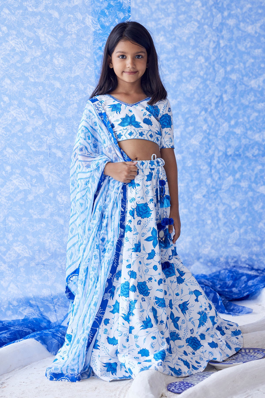 Ulfaat Lehenga Set of 3 - Baise Gaba