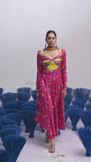 Flora Anarkali Kurta °